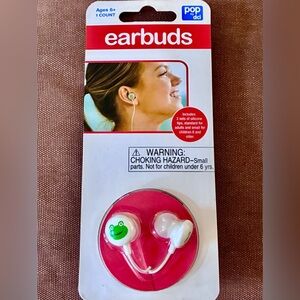 Frog Earbuds - Includes 2 Sets Of Silicone Tips (Bicycle/ Bike Earbuds)